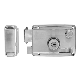 Cerradura de sobreponer izq Extra Seguridad HS-4000-SA (2655) Phillips