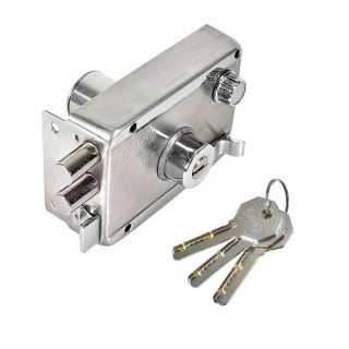 Cerradura de sobreponer izq Extra Seguridad HS-4100-SA (2657) Phillips