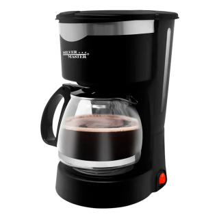 Cafetera Semiautomática 6 Tazas 17000 Silver Master