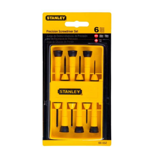 Desarmadores de precisión plástico 6 Pz 66-052 Stanley