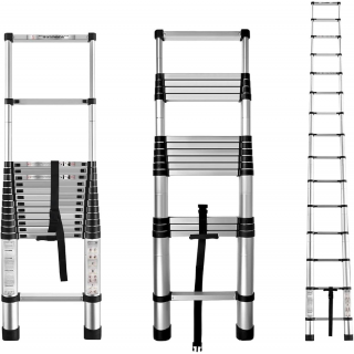 Escalera Telescópica 3.8M FO-ET Foreman.
