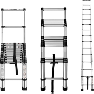 escalera telescópica 3.8m 10536 adir