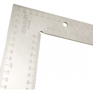 Escuadra métrica e inglesa de carpintero 406X38 mm 45-600 Stanley