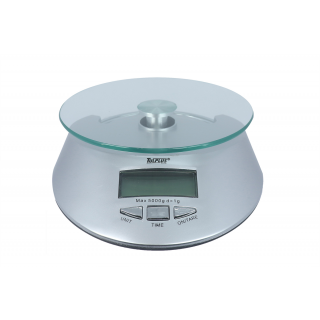 Bascula Digital con Charola de Vidrio 5Kg -1609 Adir