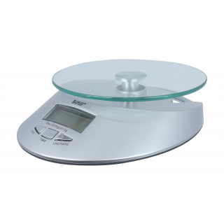 Bascula Digital con Charola de Vidrio 5Kg -1609 Adir