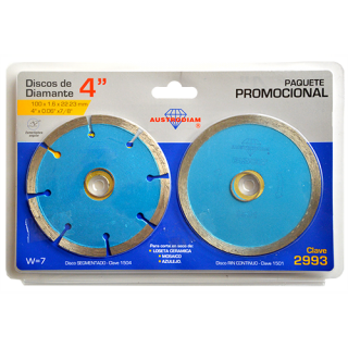 Paquete 2 Discos 1504/1501 2993 Austromex