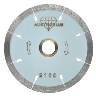 Disco de diamante rin continuo Porcelanato 4 Pulg 2160 Austromex